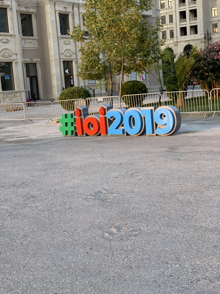 IOI 2019, Baku